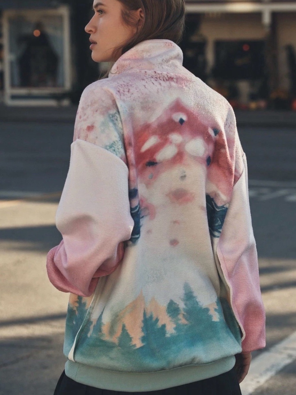Pilcro for Anthropologie Half Zip Pullover Sweatshirt - Picture 4 of 12